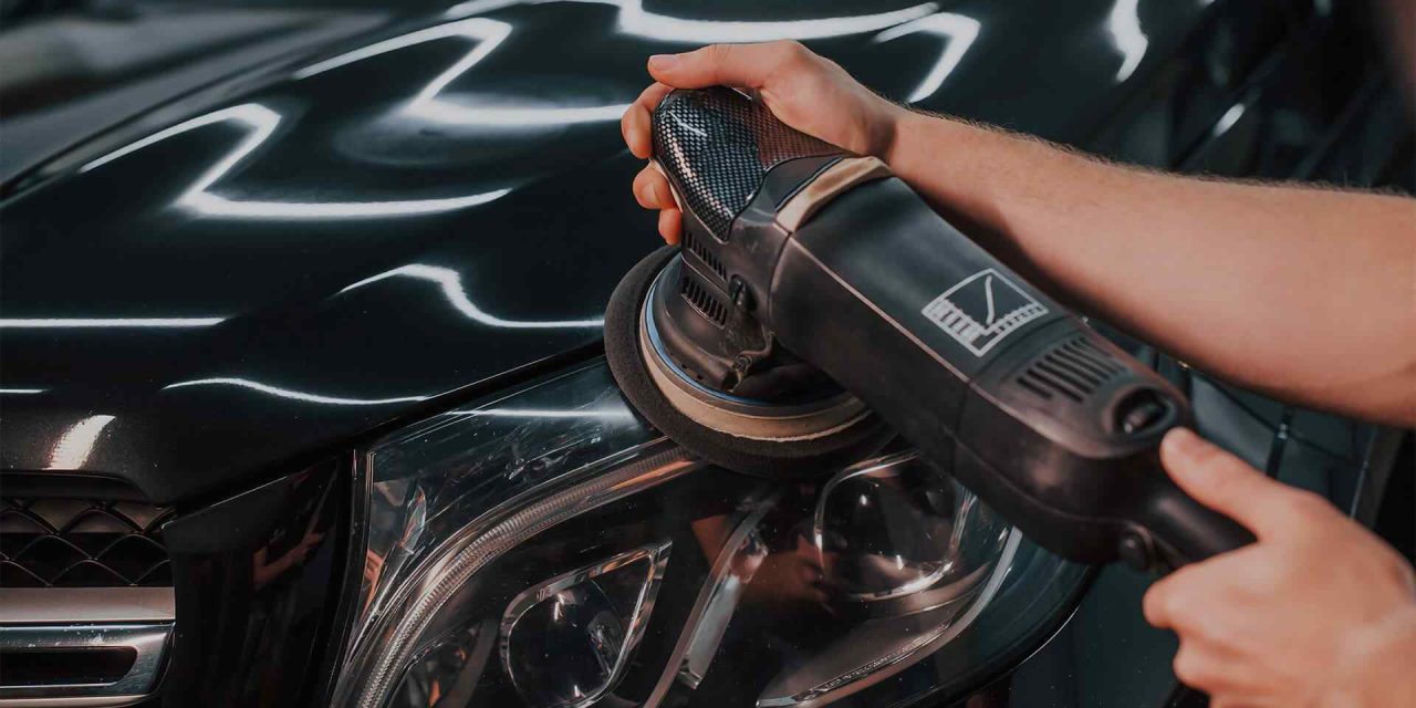 Polishing Car Headlights to Perfection